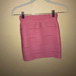 Banded body con skirt